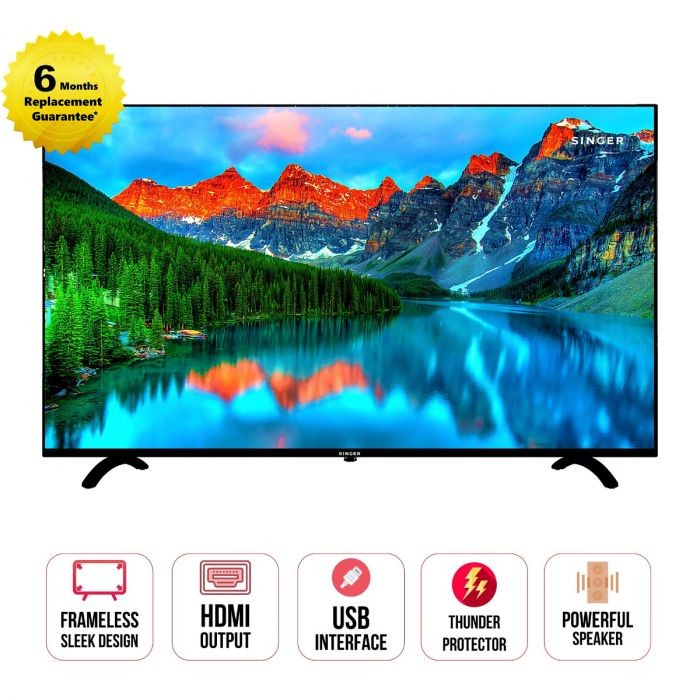 Singer FHD LED TV (S40) Frameless
